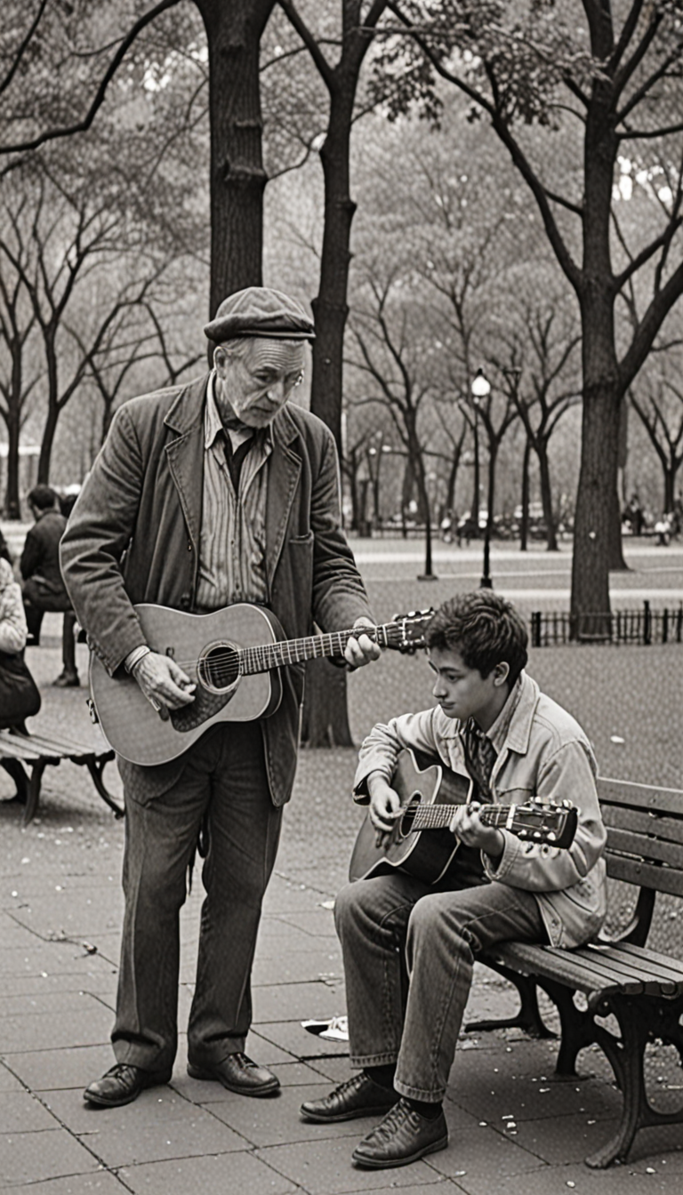 THE BUSKING LESSON